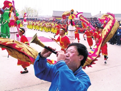 舞狮唢呐曲谱_舞狮卡通